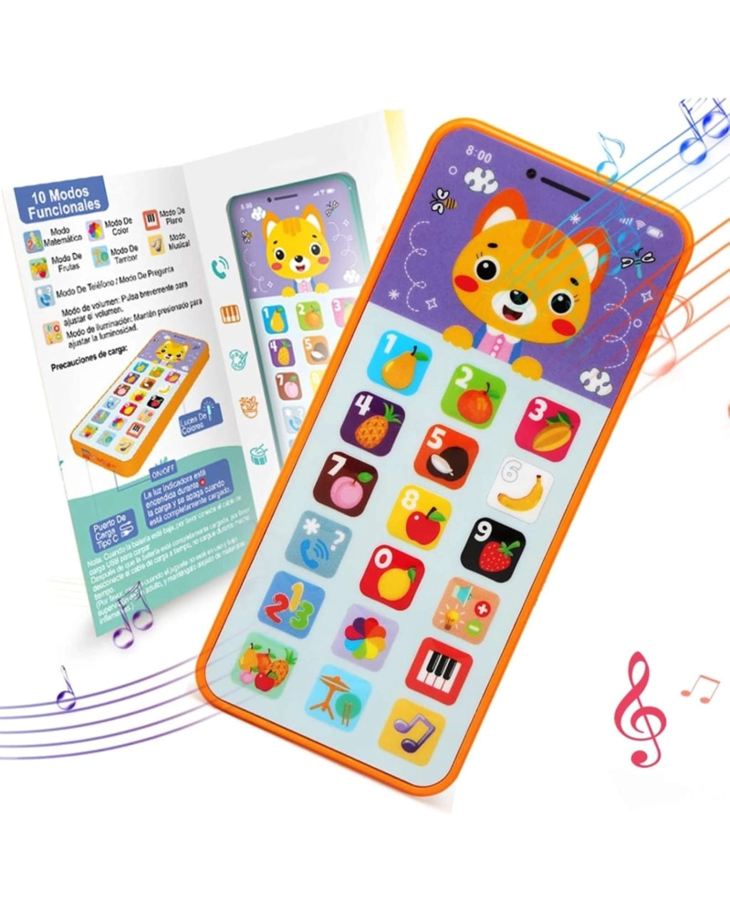 TELE FONO MUSICAL EDUCATIVO INFANTIL Y-PHONE - 4