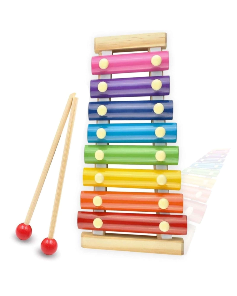 XILOFONO DE MADERA MUSICAL DE 8 NOTAS PARA NIÑOS JUGUETE EDUCATIVO - 5