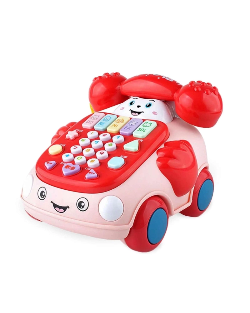 TELE FONO INTERACTIVO EDUCATIVO INFANTIL MUSICAL CON LUCES - 4