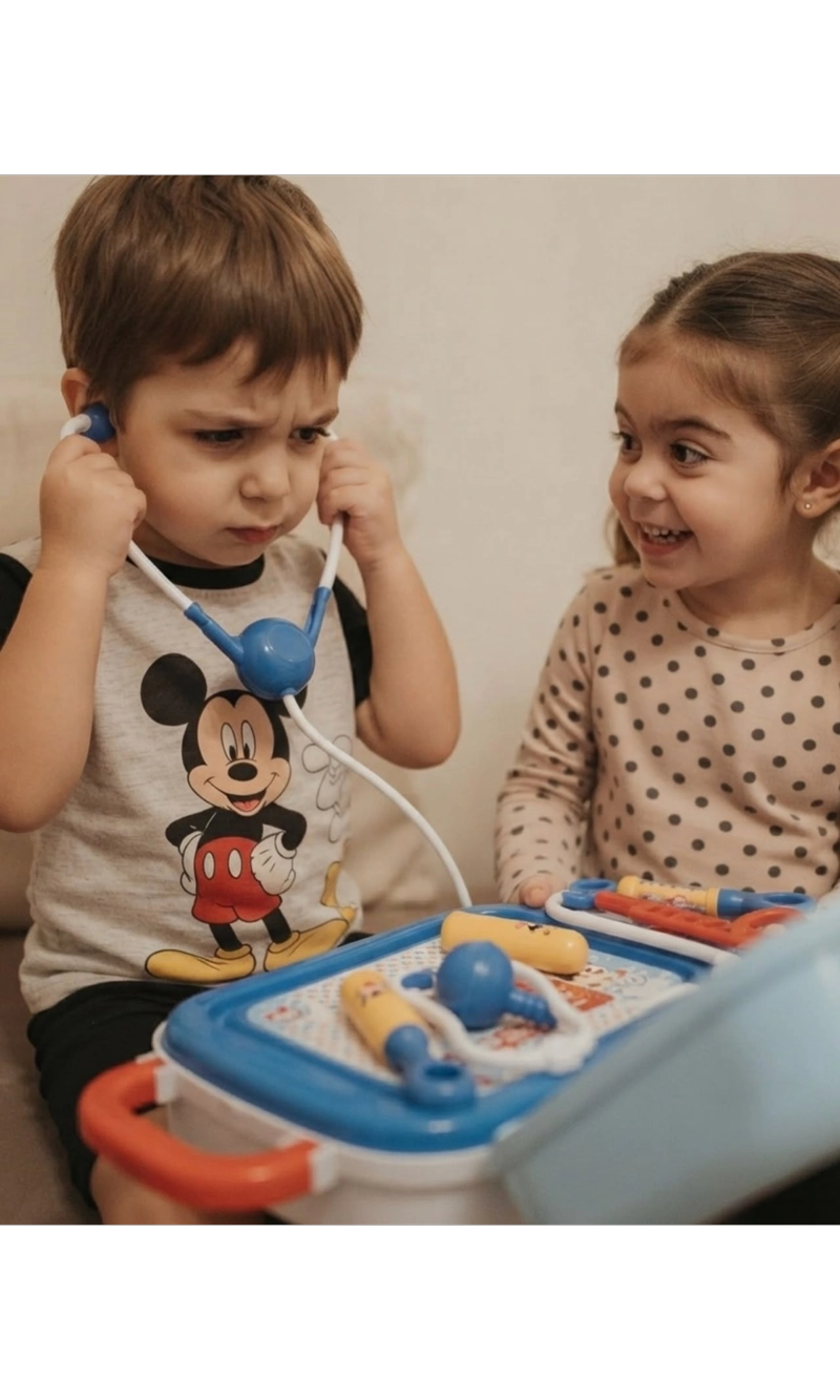 SET ME DICO INFANTIL DISNEY JUNIOR MICKEY MOUSE MALETIN DE DOCTOR - 1