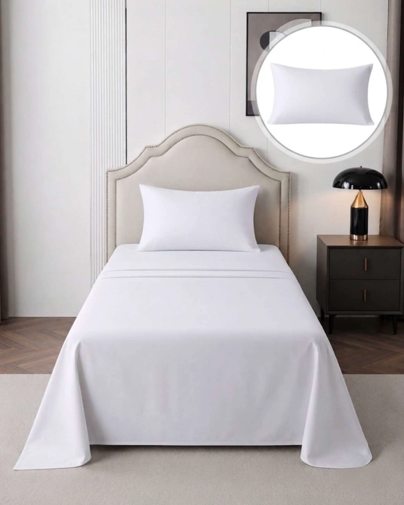 JUEGO DE SABANAS DE GE NERO PREMIUM MAS 1 ALMOHADA 1 PLAZA - 2
