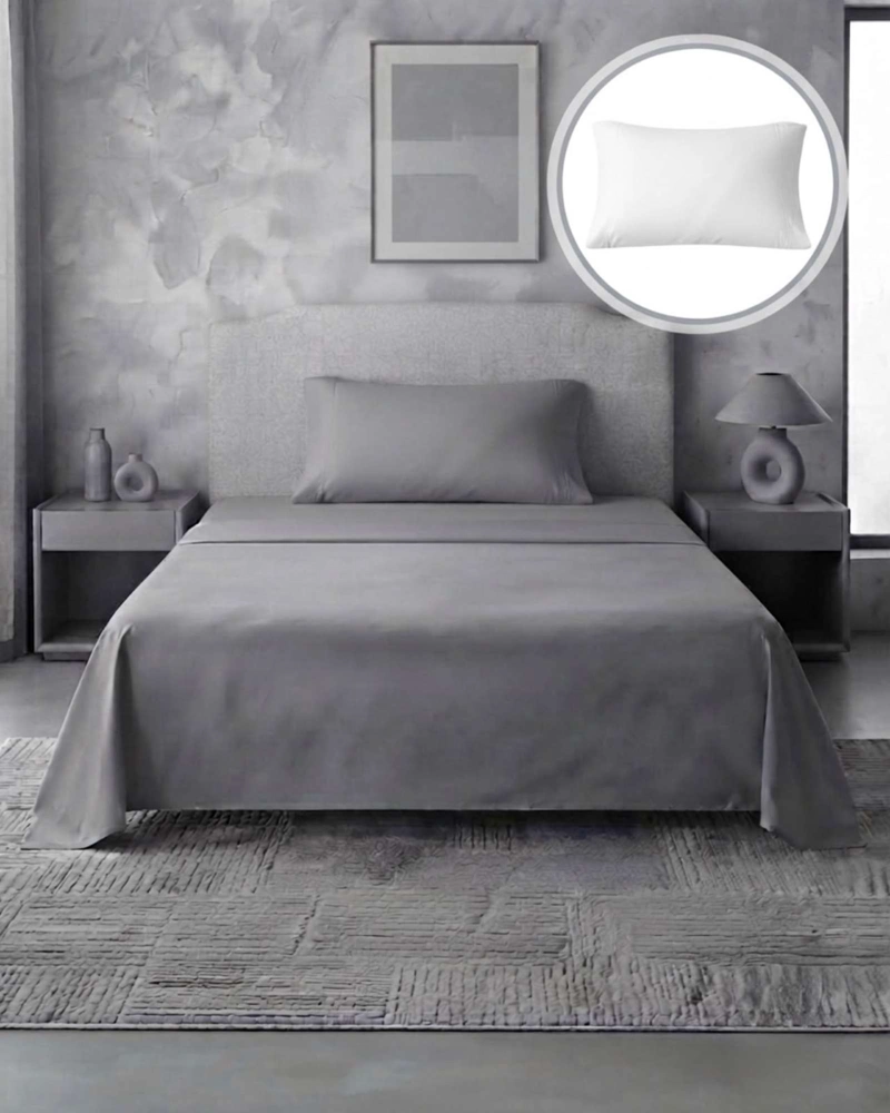 JUEGO DE SABANAS DE GE NERO PREMIUM MAS 2 ALMOHADAS KING - 2