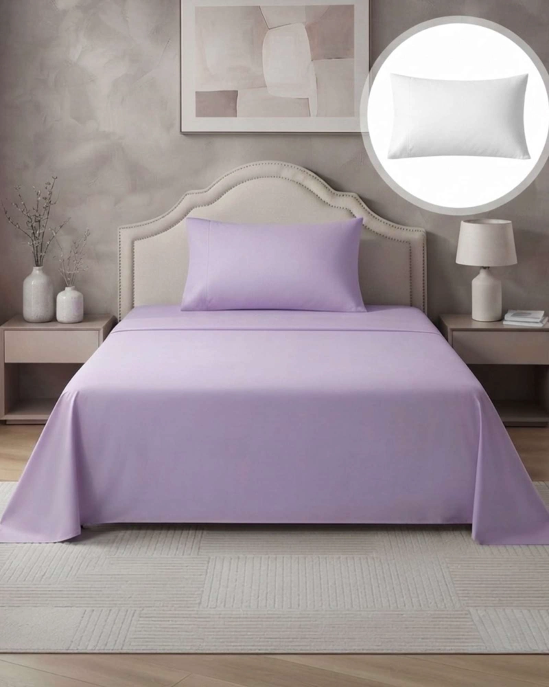 JUEGO DE SABANAS DE GE NERO PREMIUM MAS 1 ALMOHADA 1 PLAZA - 2