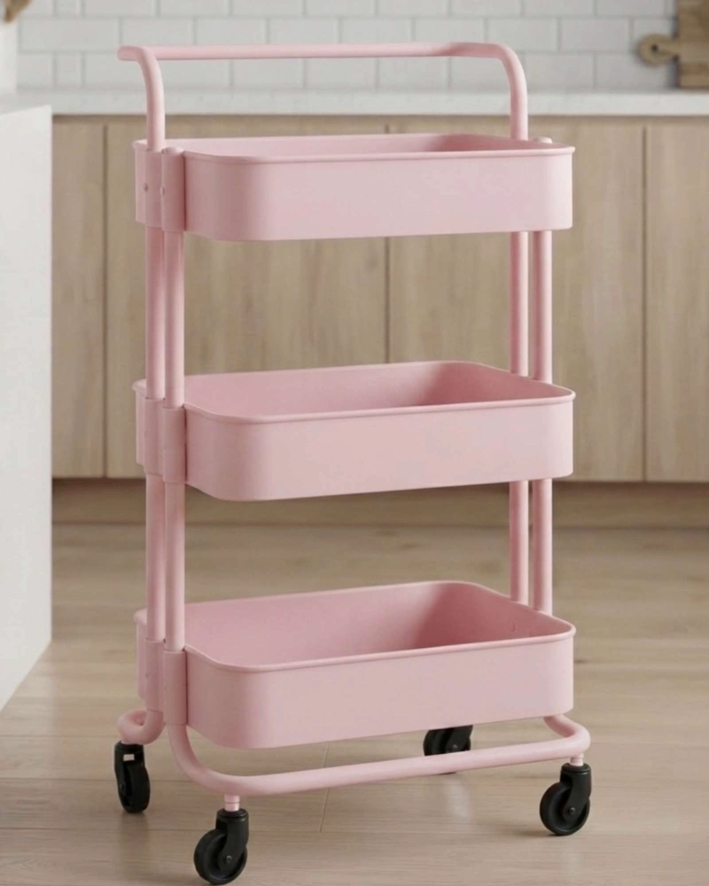 CARRITO ORGANIZADOR MULTIUSO 3 NIVELES CON RUEDAS - 3
