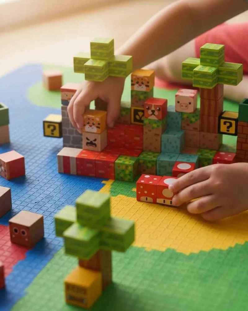 ​BLOQUES MAGNE TICOS CONSTRUCCION 75 PIEZAS JUEGO EDUCATIVO 3+ - 2