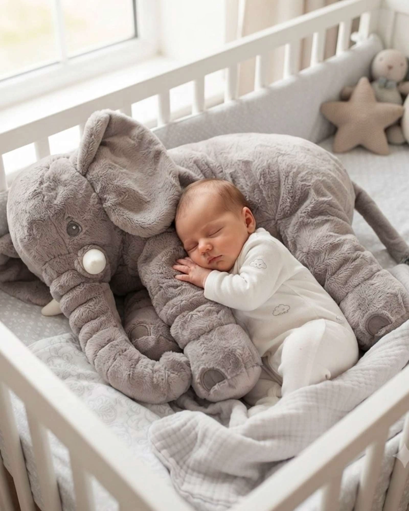 COJIN DE APEGO ELEFANTE PARA BEBE  DE SHERPA02 - 1