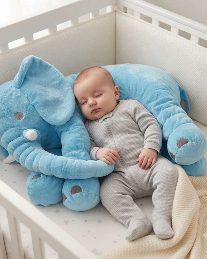 COJIN DE APEGO ELEFANTE PARA BEBE  DE SHERPA01 - 1