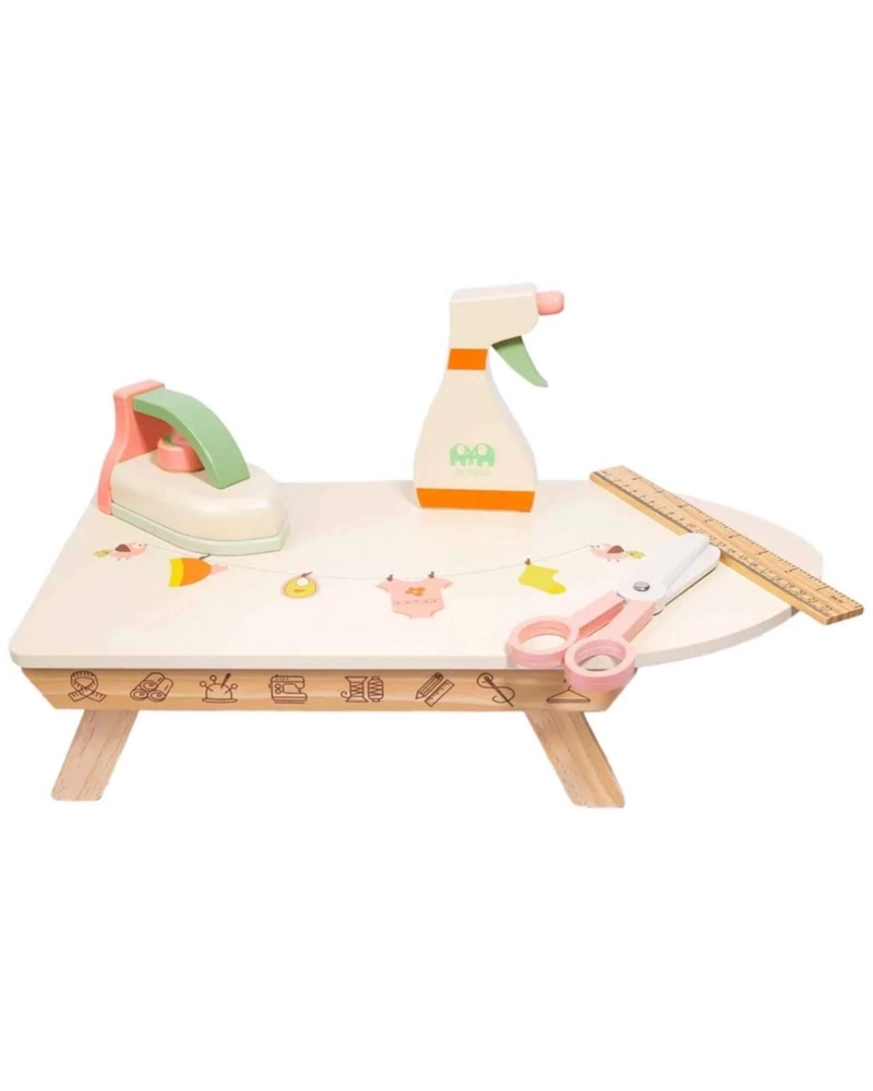 SET DE JUEGO INFANTIL DE PLANCHADO Y COSTURA EN MADERA - 2