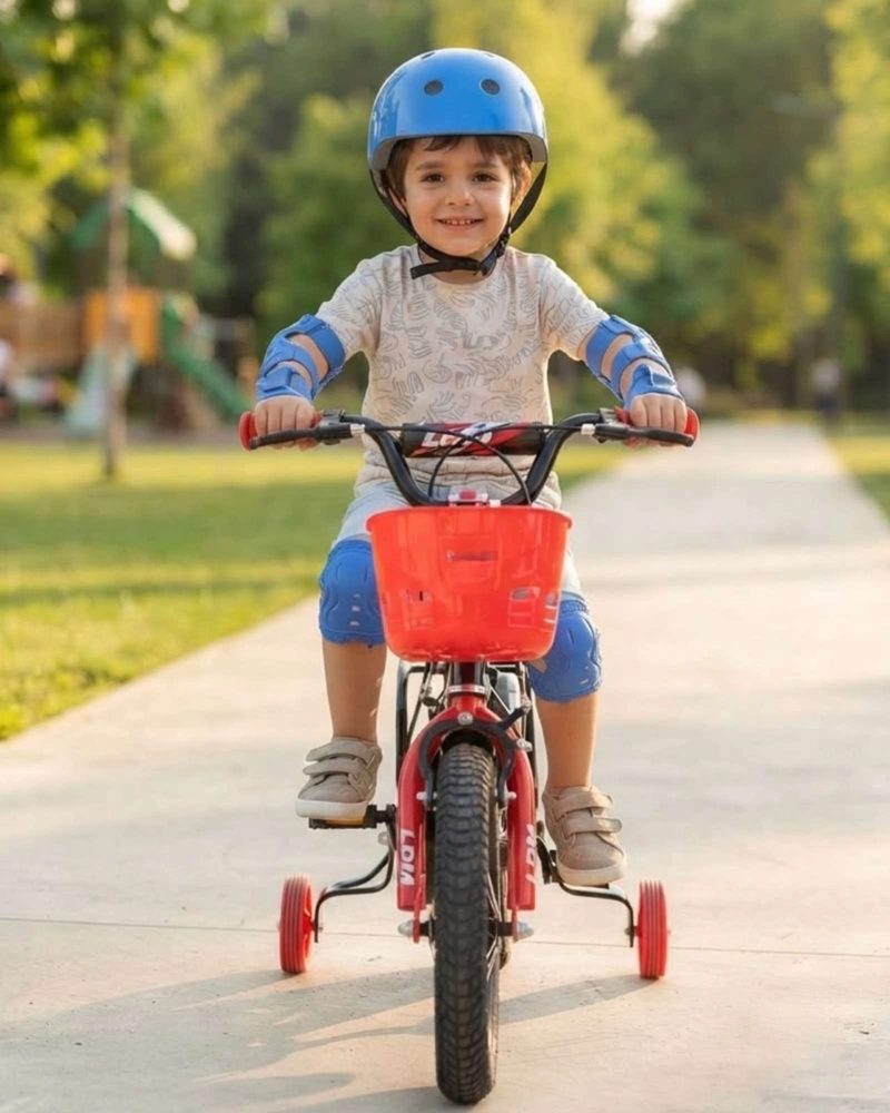 BICICLETA INFANTIL ARO 12 CON KIT DE PROTECCION Y RUEDAS DE ENTRENAMIENTO - 2