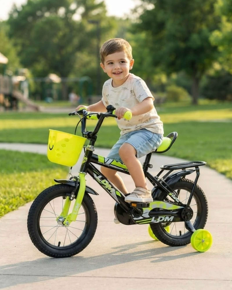 BICICLETA INFANTIL ARO 12 CON KIT DE PROTECCION Y RUEDAS DE ENTRENAMIENTO - 3