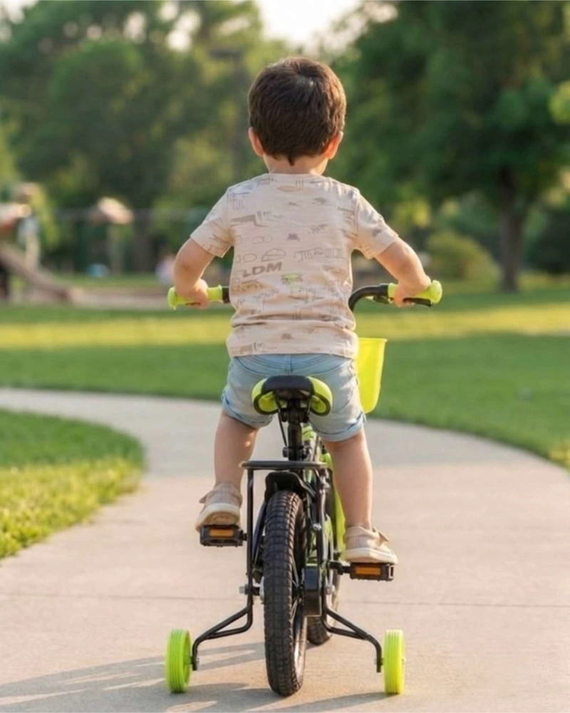 BICICLETA INFANTIL ARO 12 CON KIT DE PROTECCION Y RUEDAS DE ENTRENAMIENTO - 5