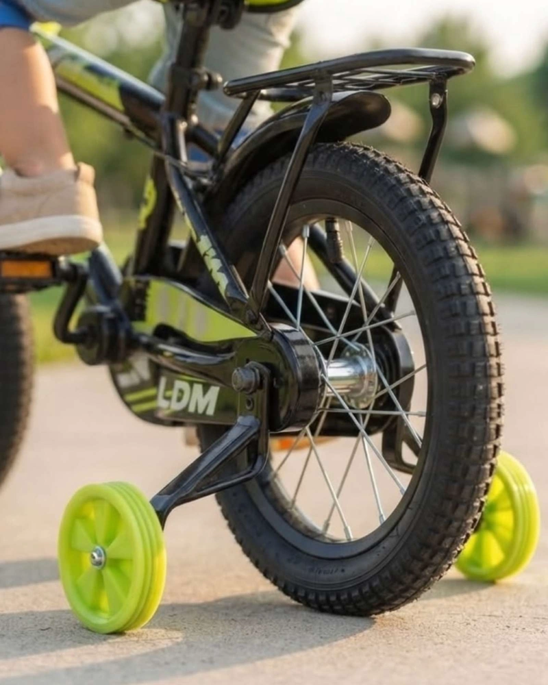 BICICLETA INFANTIL ARO 12 CON KIT DE PROTECCION Y RUEDAS DE ENTRENAMIENTO - 6
