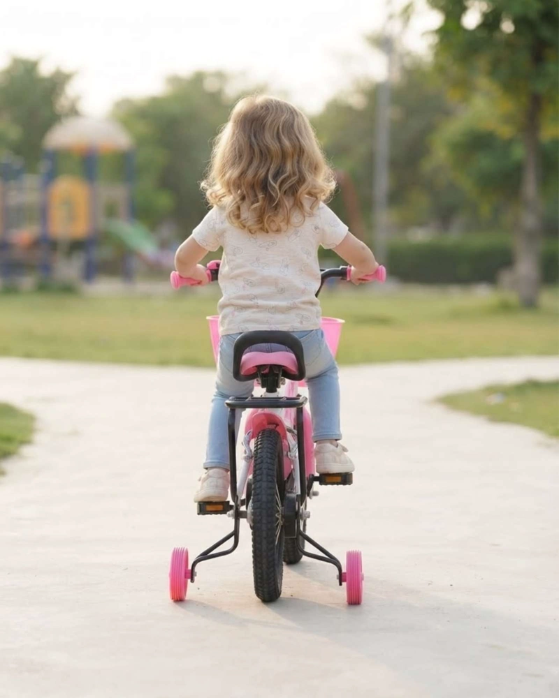 BICICLETA INFANTIL ARO 14 CON KIT DE PROTECCION Y RUEDAS DE ENTRENAMIENTO - 5