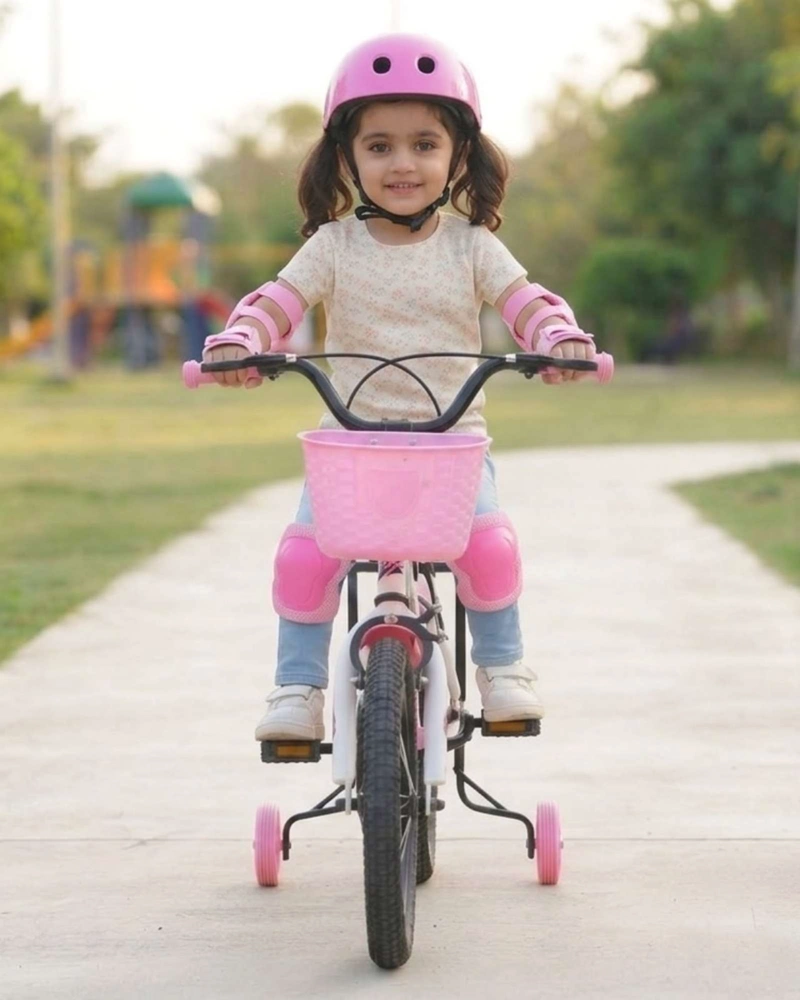 BICICLETA INFANTIL ARO 14 CON KIT DE PROTECCION Y RUEDAS DE ENTRENAMIENTO - 2
