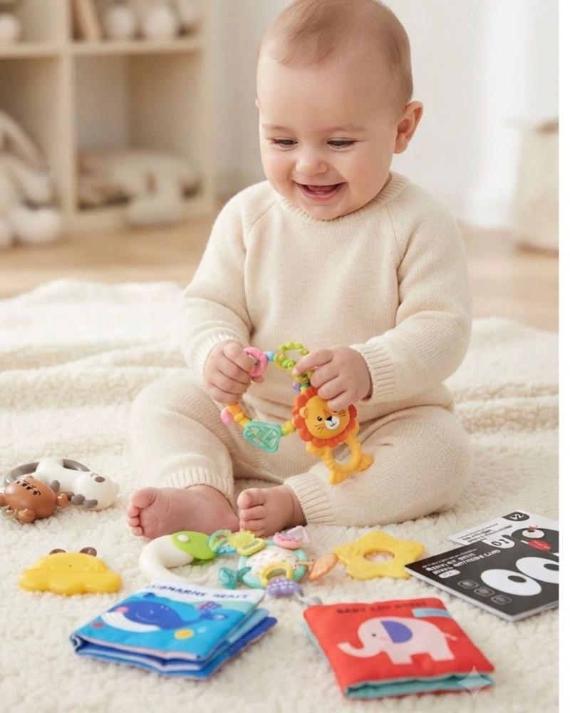 SET PARA BEBE  ESTIMULACION VISUAL INFANTIL - 5