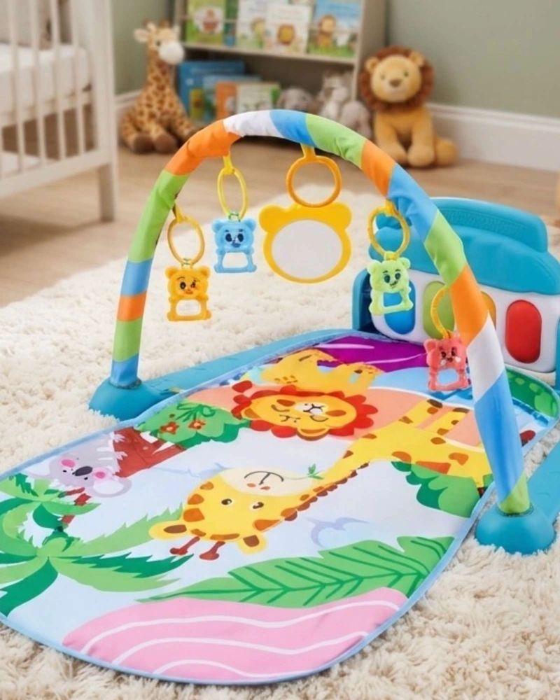 GIMNASIO MUSICAL  BEBE  TAPETE DE ACTIVIDADES CON PIANO 01 - 3