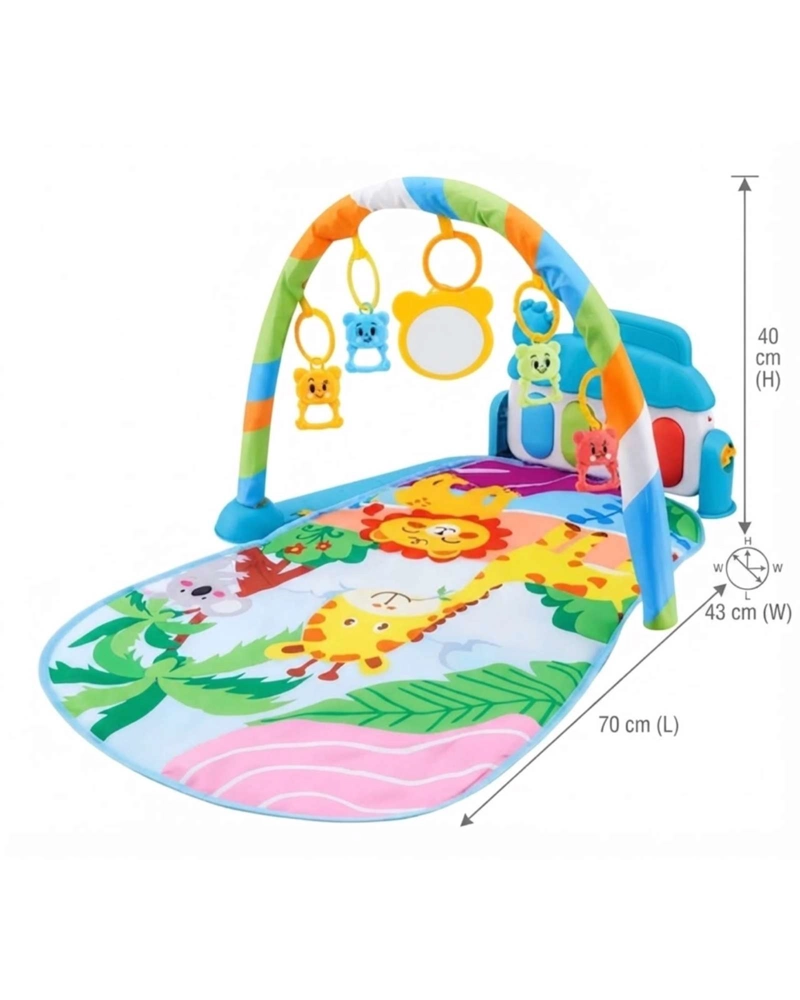 GIMNASIO MUSICAL  BEBE  TAPETE DE ACTIVIDADES CON PIANO 01 - 5