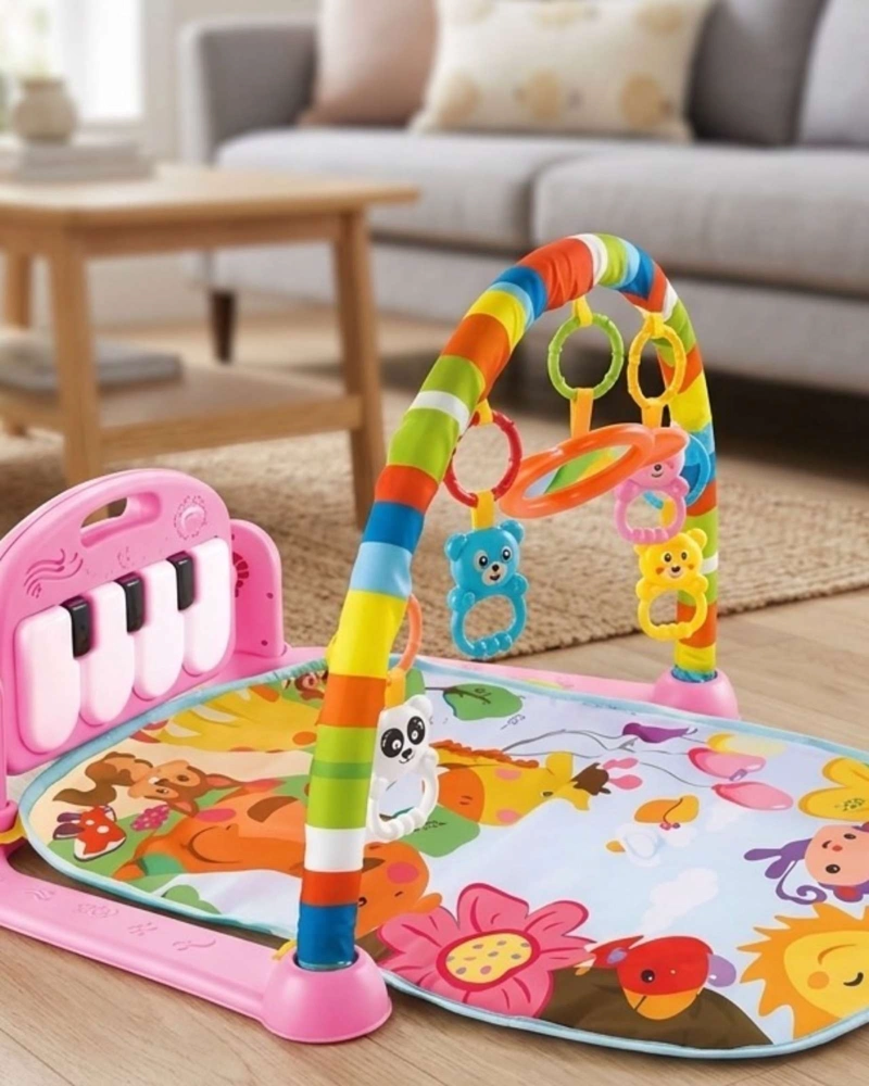 GIMNASIO MUSICAL  BEBE  TAPETE DE ACTIVIDADES CON PIANO 04 - 2