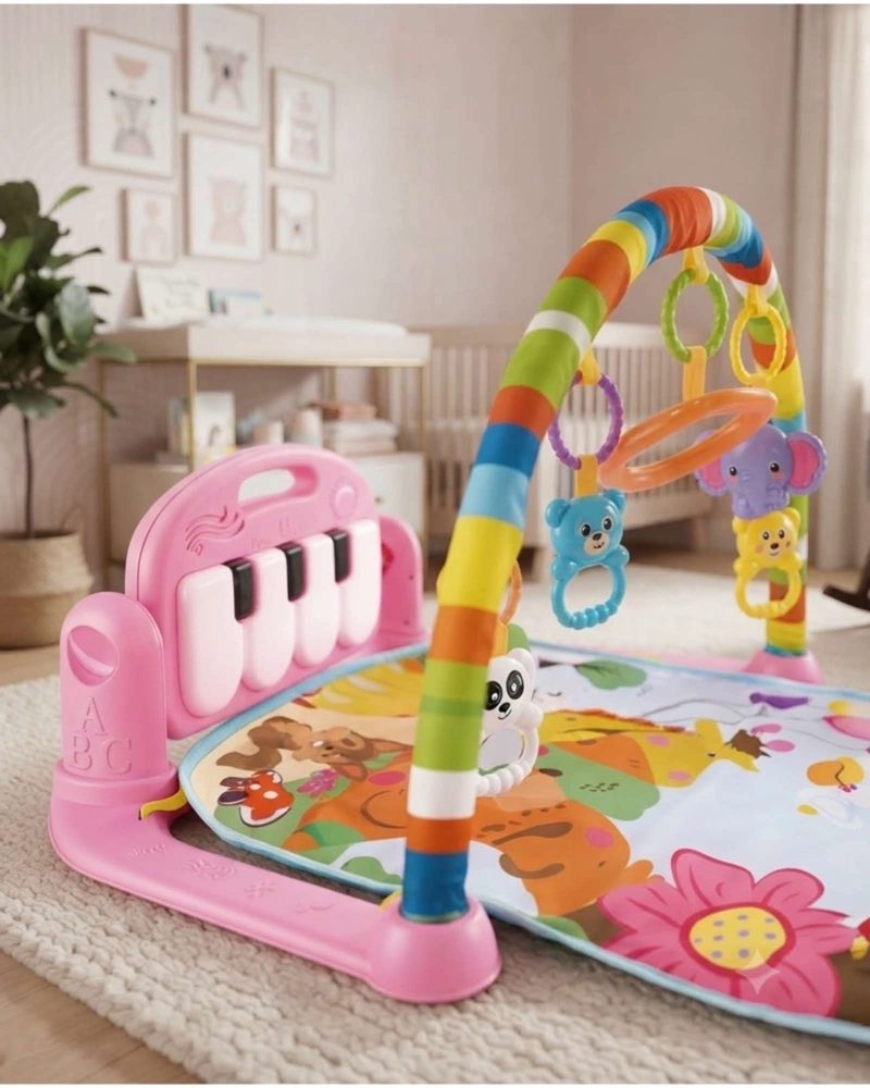 GIMNASIO MUSICAL  BEBE  TAPETE DE ACTIVIDADES CON PIANO 04 - 3