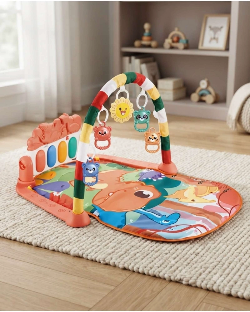GIMNASIO MUSICAL  BEBE  TAPETE DE ACTIVIDADES CON PIANO 07 - 3