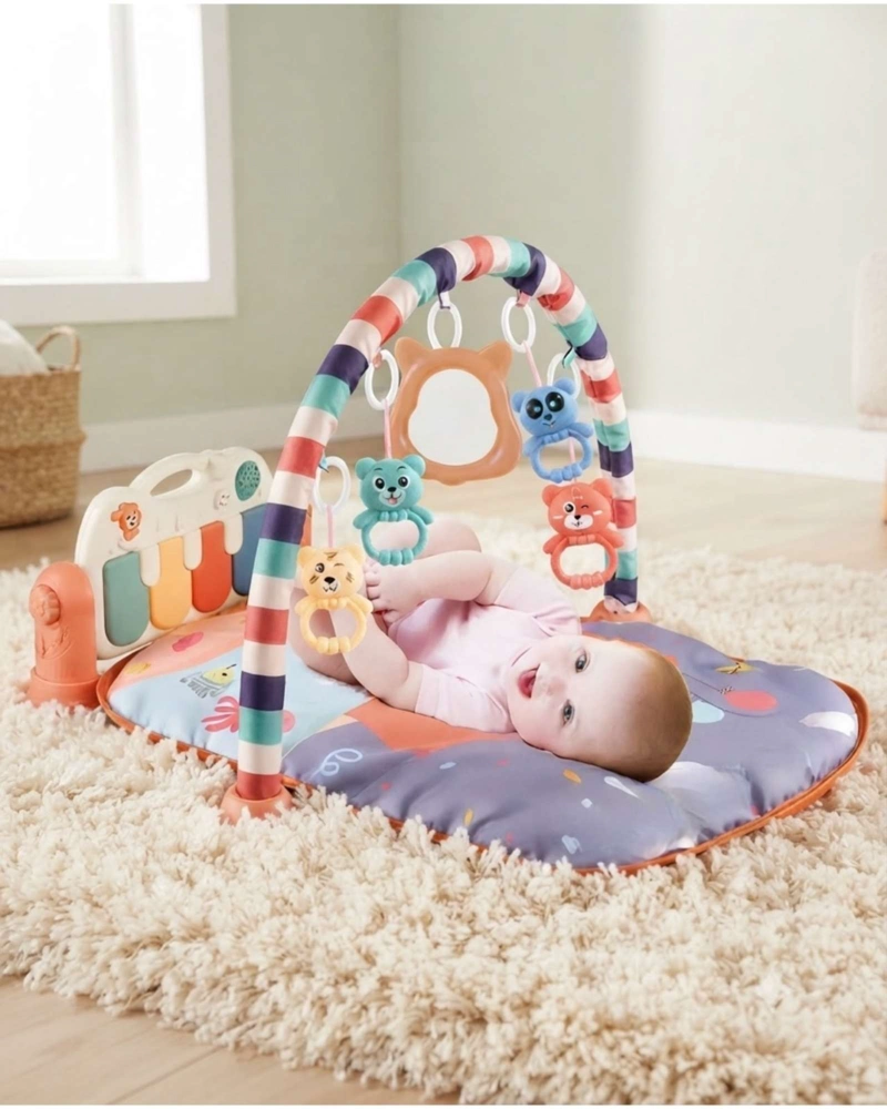 GIMNASIO MUSICAL  BEBE  TAPETE DE ACTIVIDADES CON PIANO 06 - 1