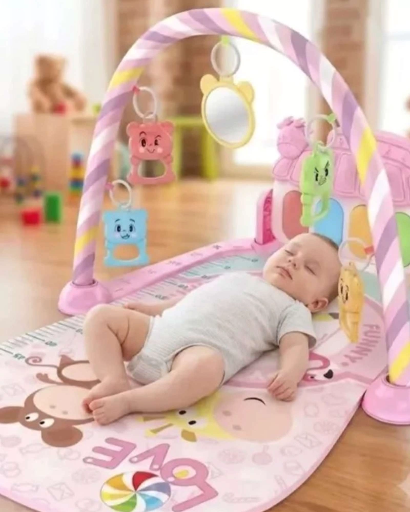 GIMNASIO MUSICAL  BEBE  TAPETE DE ACTIVIDADES CON PIANO 02 - 1