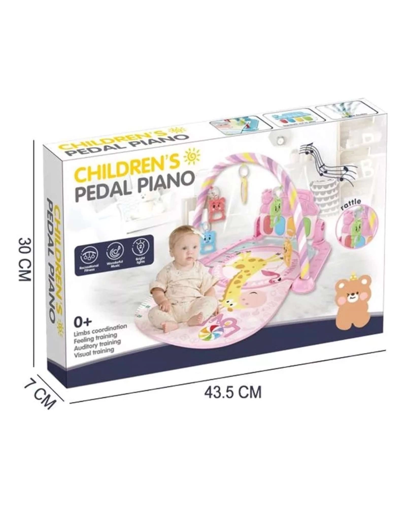 GIMNASIO MUSICAL  BEBE  TAPETE DE ACTIVIDADES CON PIANO 02 - 4
