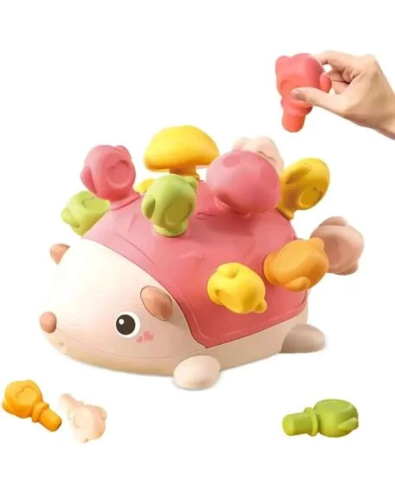 ERIZO SENSORIAL DE ENCAJE JUEGO DE MOTRICIDAD FINA PARA BEBE S01 - 3