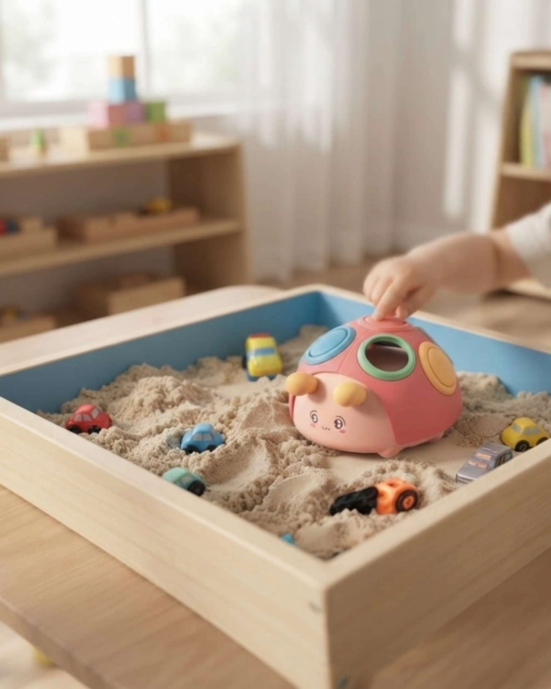 JUGUETE DIDACTICO BEBE  MONTESSORI MOTOR FINO MARIQUITA SOBE BEAR - 1