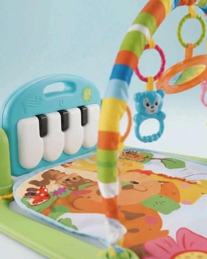 GIMNASIO MUSICAL  BEBE  TAPETE DE ACTIVIDADES CON PIANO 03 - 4