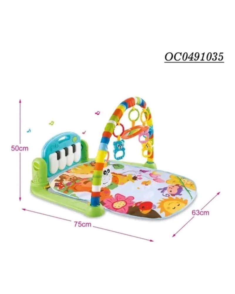 GIMNASIO MUSICAL  BEBE  TAPETE DE ACTIVIDADES CON PIANO 03 - 5