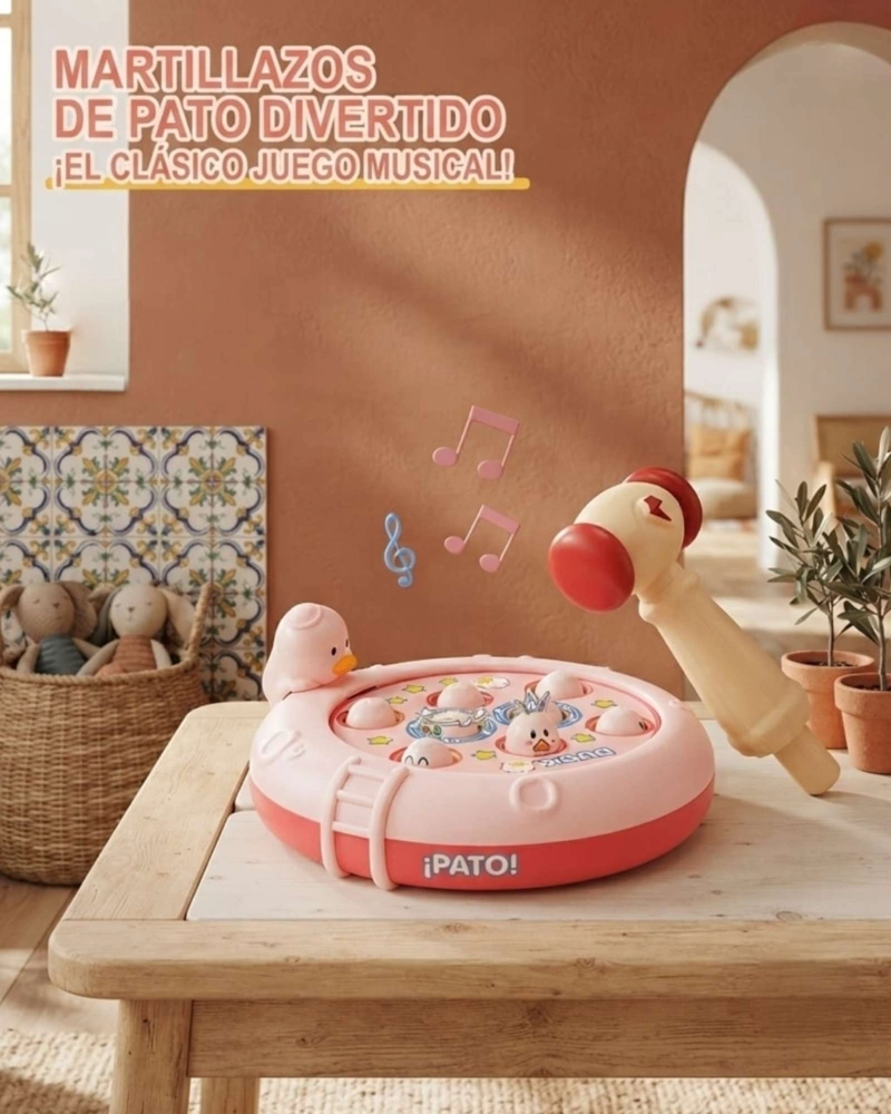 JUEGO INFANTIL ATRAPA AL PATITO GIRATORIO - 2