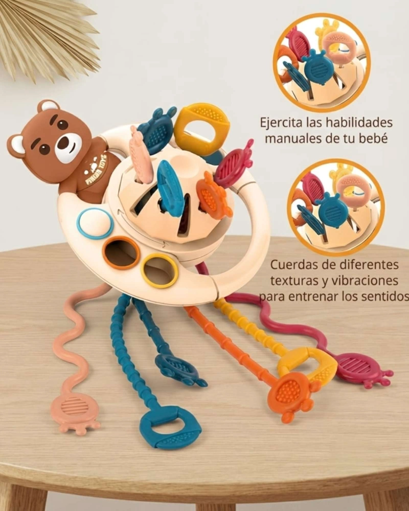 JUGUETE SENSORIAL MORDEDOR DIDACTICO  DE ESTIMULACION. - 2