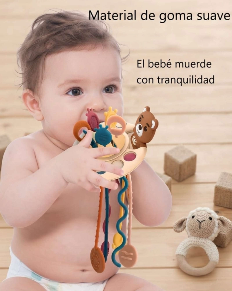 JUGUETE SENSORIAL MORDEDOR DIDACTICO  DE ESTIMULACION. - 3