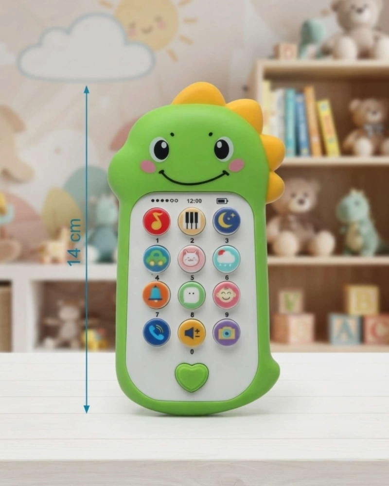 TELE FONO MUSICAL BEBE  LEON MUSICAL INTERACTIVO - 6