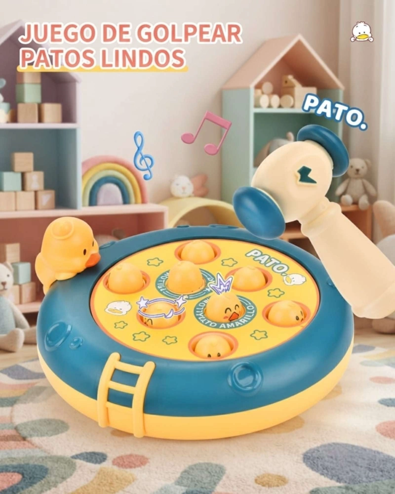 JUEGO INFANTIL ATRAPA AL PATITO GIRATORIO - 1