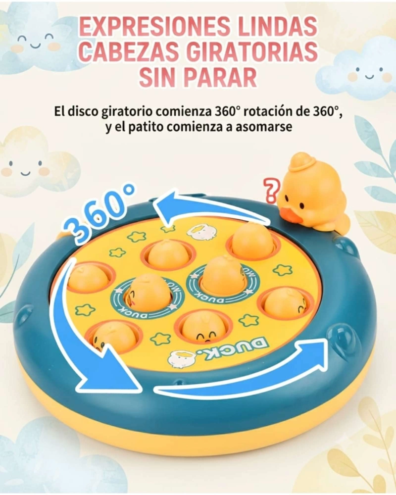 JUEGO INFANTIL ATRAPA AL PATITO GIRATORIO - 2