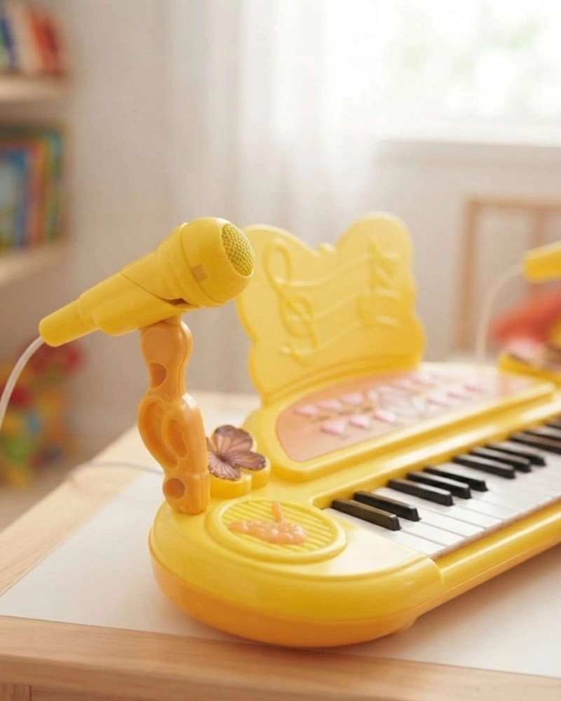 PIANO DE JUGUETE MUSICAL TECLADO ELECTRONICO DIDACTICO NIÑOS - 1
