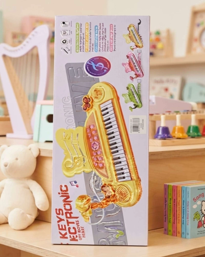 PIANO DE JUGUETE MUSICAL TECLADO ELECTRONICO DIDACTICO NIÑOS - 2