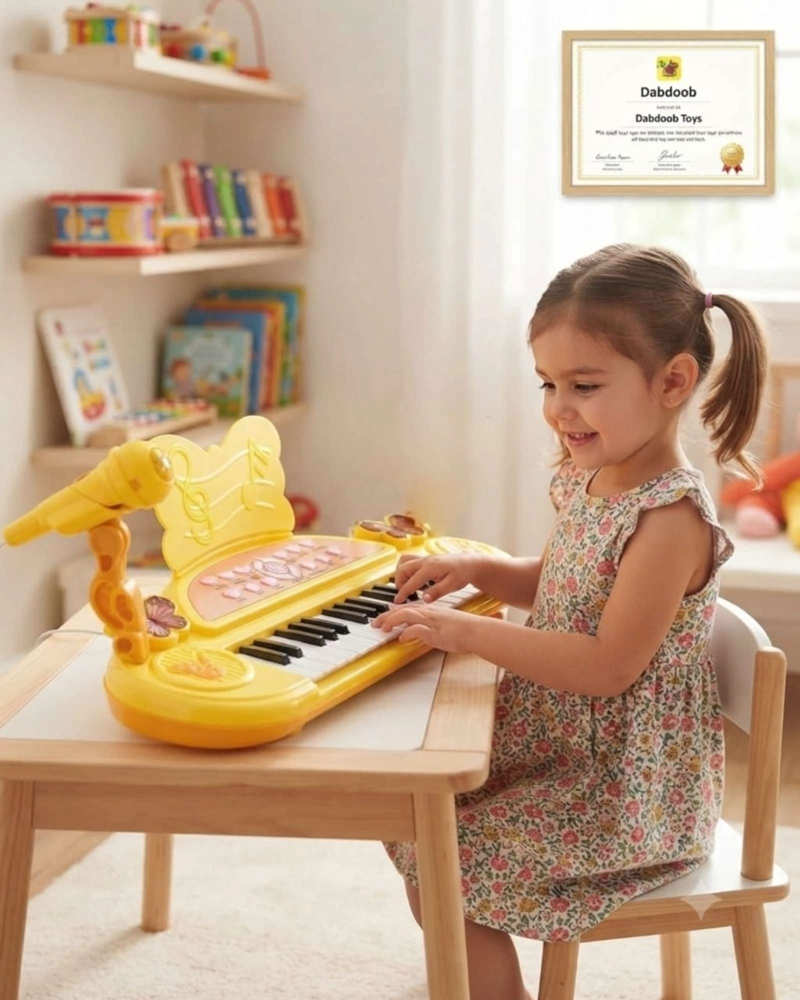 PIANO DE JUGUETE MUSICAL TECLADO ELECTRONICO DIDACTICO NIÑOS - 3