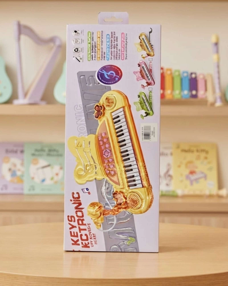 PIANO DE JUGUETE MUSICAL TECLADO ELECTRONICO DIDACTICO NIÑOS - 4