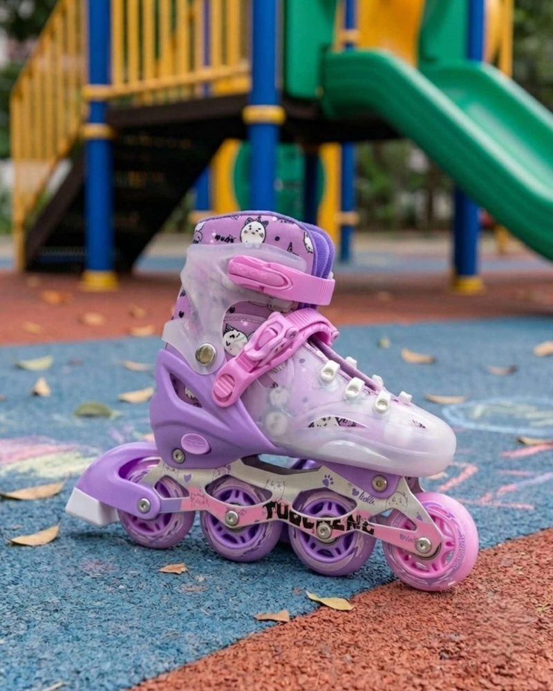 PATINES EN LINEA INFANTILES  Y KIT DE SEGURIDAD TALLAS. - 6