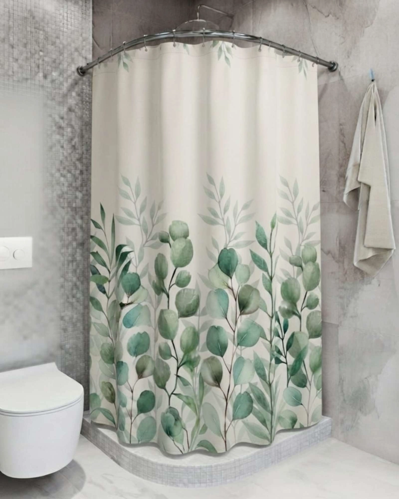 PACK DE CORTINA DE BAÑO CON FORRO IMPERMEABLE SURTIDO. - 3