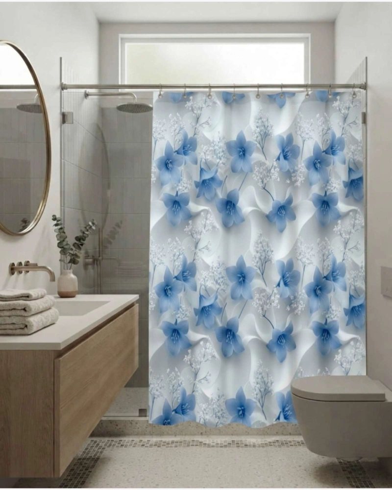 PACK DE CORTINA DE BAÑO CON FORRO IMPERMEABLE SURTIDO. - 4