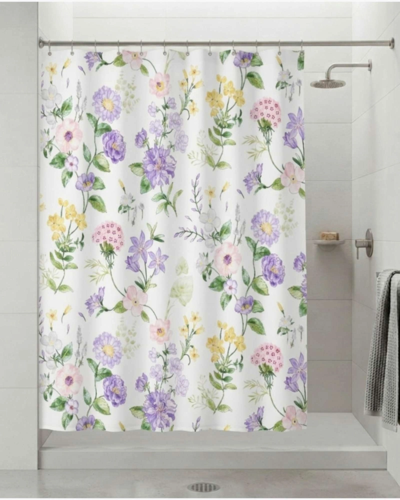 PACK DE CORTINA DE BAÑO CON FORRO IMPERMEABLE SURTIDO. - 2