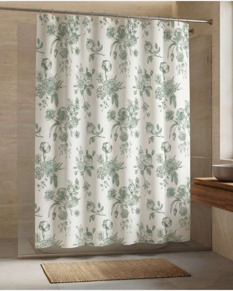 PACK DE CORTINA DE BAÑO CON FORRO IMPERMEABLE SURTIDO. - 3
