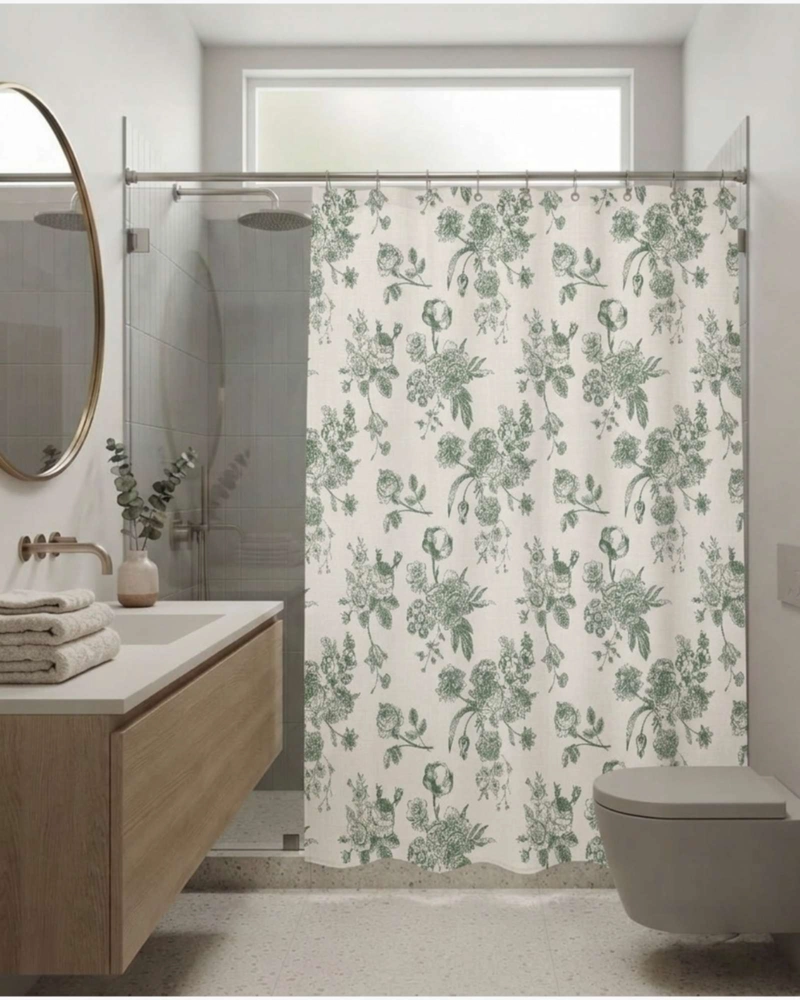 PACK DE CORTINA DE BAÑO CON FORRO IMPERMEABLE SURTIDO. - 4