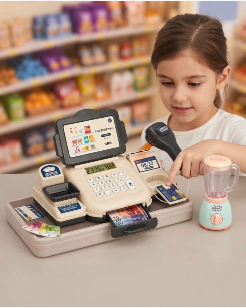 CAJA REGISTRADORA INTERACTIVA INFANTIL SUPERMERCADO. - 3