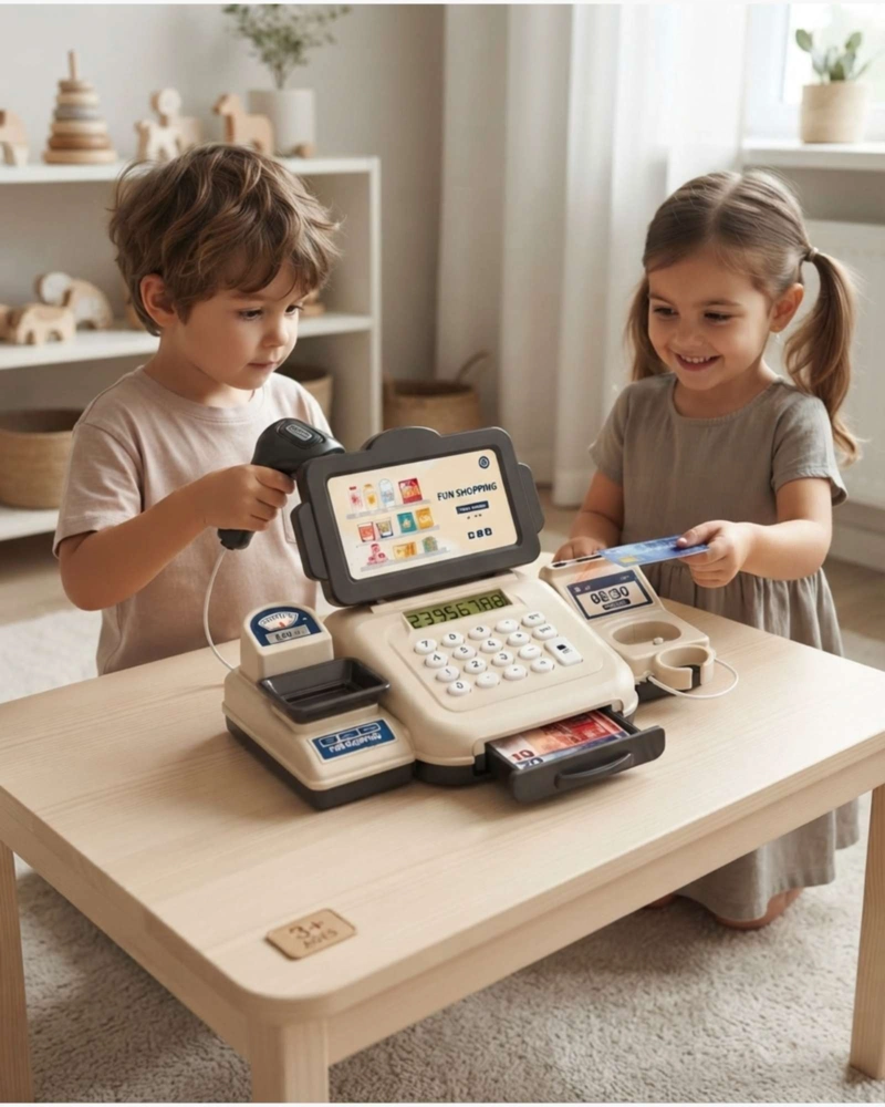 CAJA REGISTRADORA INTERACTIVA INFANTIL SUPERMERCADO. - 4