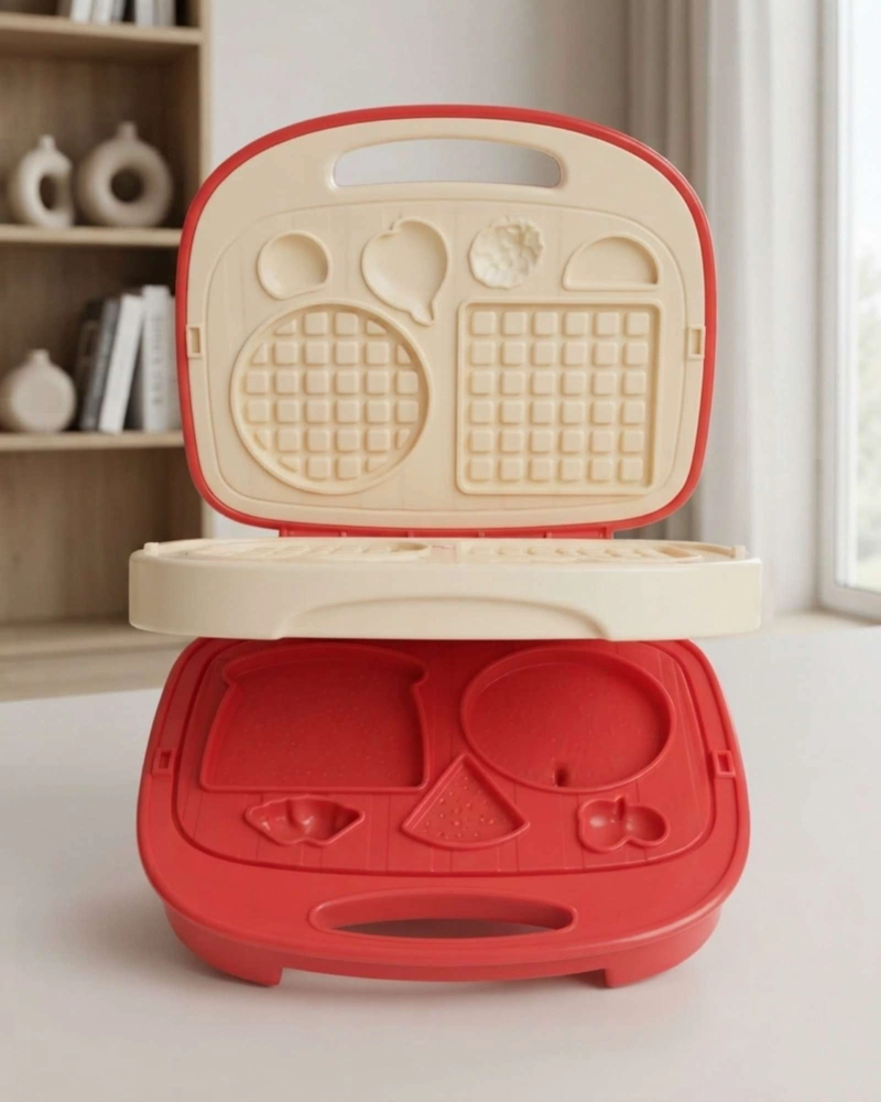 SET DE PLASTICINA FUNNY CLAY CON WAFLERA Y MOLDES. - 2